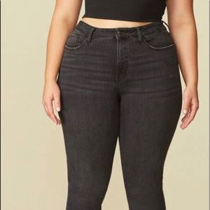 Warp + Weft mxp color ember size 14 high rise skinny
